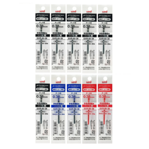 제트스트림 3색용 4색용 멀티 리필심 블랙 6p + 블루 2p + 레드 2p 세트 0.38mm