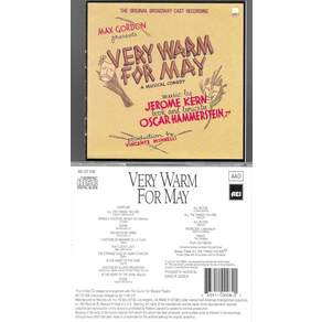 (수입CD) VERY WARM FOR MAYORIG 1939 BROADWAY CASTKERN/HAMMERSTEINCD RI