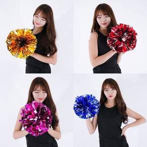 혜명몰 치어리더 응원 수술 투톤 응원도구 용품 치어리더수술+이음무역Shop