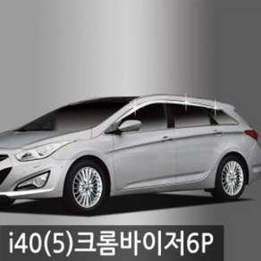 i40 5도어 (11~현재) 크롬 도어 바이저 (6P) C516 doi4522nZ