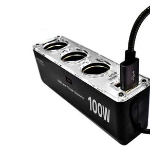 rozet 시거잭3구 소켓 멀티충전기 RX-6800