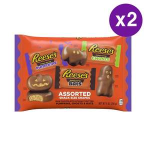 리세스 할로윈 피넛버터 초코렛 모음 255g 2개 REESE'S Peanut Butter Chocolate Halloween