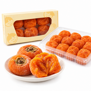 [산지직송]청도 반건시 500g 국내산 씨없는 감 말랑쫀득 반건조 곶감