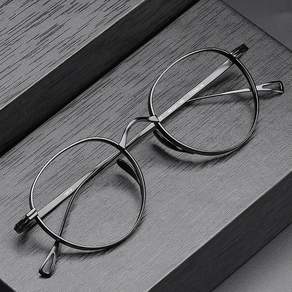 Bayei 초경량 티타늄 고급 안경테 코패패드일체형 남녀공용 안경테