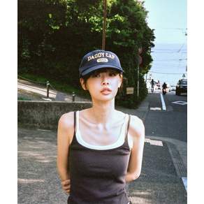 마이네임이즈피터 6-PANEL DADDY CAP - NAVY