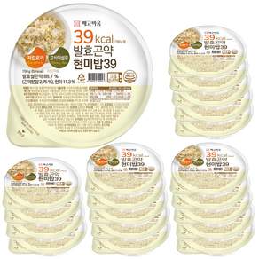 빼고비움 최저 칼로리 100g당 39kcal 발효곤약쌀현미밥39