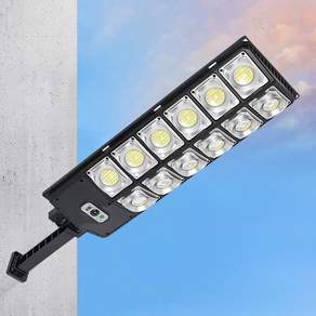 HK.sell 루나이트 벽걸이 6600mAh 대용량배터리 태양광 2835LED 360구 대형 가로등 조명 모션 센서등
