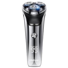 LifeSync FK373 남자 전기면도기 3헤드 생활방수 건식 습식 면도 트리머 포함 남성 선물 추천