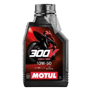 모튤 300V 4T 레이싱/로드 10W-50 1L 100%합성 4스트로크 오토바이 레이싱 엔진오일