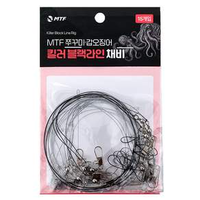 당일발송 도착보장 MTF 품질보증 쭈갑 킬러 채비 15개입 쭈꾸미채비 갑오징어채비