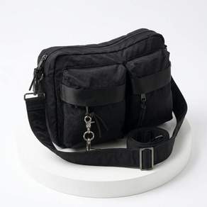 MAISON MINED TWO POCKET SQUARE CROSS BAG