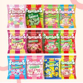 영국 스위즐스 젤리 스쿼시 드럼스틱 세트 Swizzels Squashies Drumstick