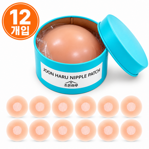 조온하루 여성 실리콘 니플패치 원형