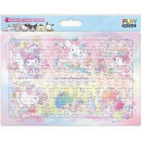 토이앤퍼즐 PLAY PUZZLE 산리오 캐릭터즈 판퍼즐 동화 속 이야기 - 88조각