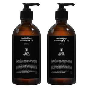 홀츠포맨 4배 더 강력한 미백 남자 스킨 로션 300ml 화이트닝 2종 세트 남성 화장품