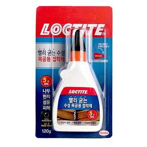 빨리굳는 목공용 접착제 120g 강력 순간 접착 DIY 가구 수리 공예 다용도 커머스픽301