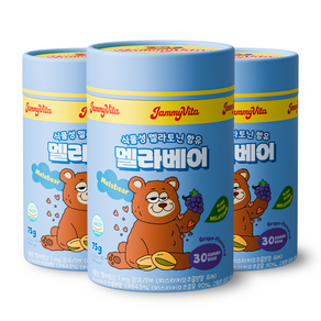 자미비타 식물성 멜라토닌 젤리 멜라베어