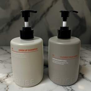5ENSE 파이브센스 헤어케어 세트 [오픈업 샴푸 350ml + 클로즈드 트리트먼트 350ml]