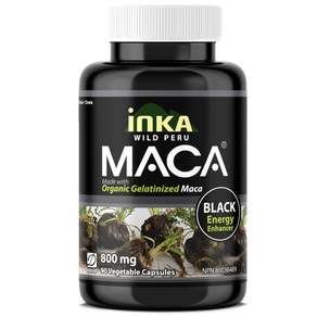 Inka 잉카 마카 블랙 800mg 90 베지캡 Inka Maca Black 800mg 90 Veggie Caps