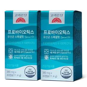 고려은단 프로바이오틱스 스페셜핏 100억 유산균 11.4g