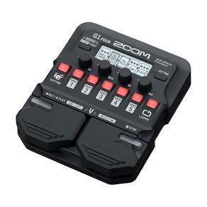ZOOM G1 FOUR 줌 기타 멀티 이펙터 앰프 시뮬레이터 60종 이상의 이펙트 13종의