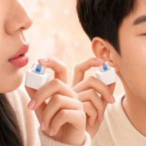키쏭 LED 키캡 키링 음성 녹음 재생 키홀더 열쇠고리 클릭커 딸깍이 스트레스 굿즈
