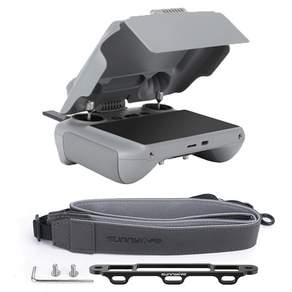 써니라이프 dji RC2 썬후드 커버케이스+메탈브라켓 넥스트랩 패키지 아바타360/미니5프로/매빅4프로/에어3s/플립 드론 조종기 액세서리