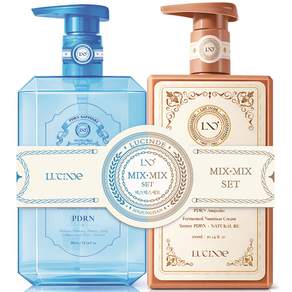 뤼산드 PDRN 사파이어 올인 앰플 300ml + 연어 발효 앰플크림 300ml 올인원 믹스믹스 세트