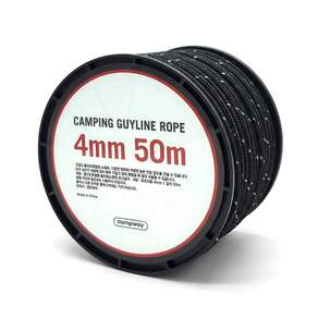 캠프웨이 반사 스트링줄 캠핑로프 4mm 50m