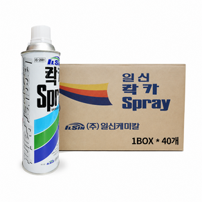 일신 스프레이 락카 420ml 다양한컬러 40개 박스