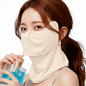 르쏘 자외선차단 골프 스포츠 자석 원터치 남녀공용 마스크