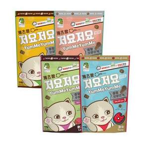 캐츠랑 저요저요 고양이 보양간식 4종 콤보 60g