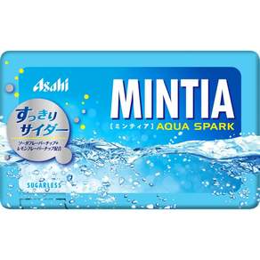 일본과자 일본사탕 아사히 MINTIA 민티아 아쿠아스파크맛 50알 x 10개