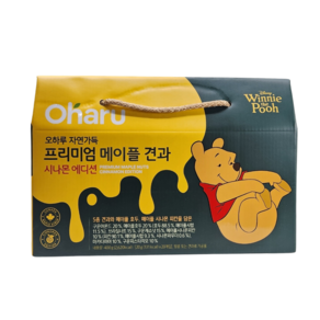 오하루 프리미엄 메이플 견과 시나몬 에디션 20개입 1박스견과류 하루견과 사무실 탕비실 간식