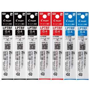 파이롯트 쥬스업 다색볼펜 리필심 0.4mm 7p 세트