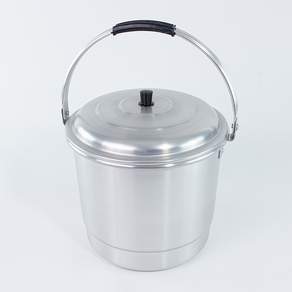 바른부엌 국산 알루미늄들통 양은 양동이 찜통 식당 업소용 들통