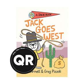 영문 영어 유아 도서 Very 얼리챕터북 Jack Book 04 Goes West QR음원 제공 Hardcover 미국판 2216686