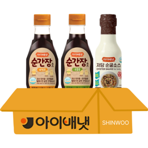 [아이배냇]아기 이유식 순간장 국물용1+비빔용1+순굴소스