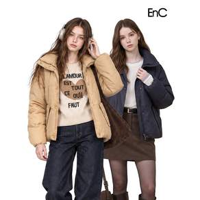 EnC ENC 덕파이버 샤이닝 패딩 2만원대