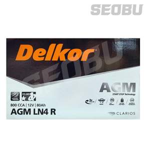 델코 AGM80R R단자 스타리아 GV70 자동차 배터리 교체