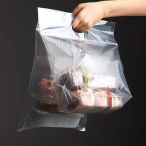 손잡이 지퍼백 지퍼 쇼핑백 스탠드형