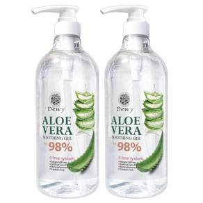 듀이 알로에베라 98 수딩젤 1000ml 2개
