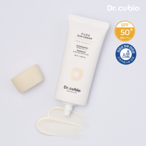 민감피부 저자극 논나노 무기자차 선크림 소아과의사 개발 닥터큐비오 SPF50+ PA++++