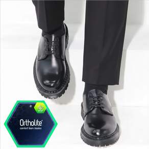 로버 남자구두 5cm 발편한 더비슈즈 오솔라이트 쿠션 캐주얼 클리퍼 로퍼 키높이 정장구두
