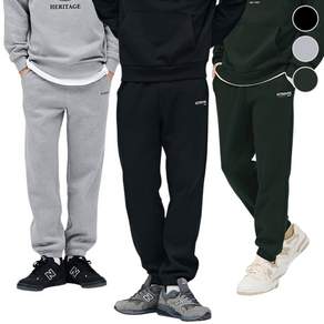 [체이스컬트] (본사직영)공용 ESSENTIAL 어센틱 조거 기모 PANTS3Color