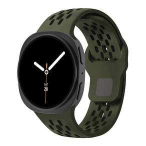 밴드톡 갤럭시워치9 8 호환 멀티타공 소프트 실리콘 루프 스트랩 40mm 44mm 46mm