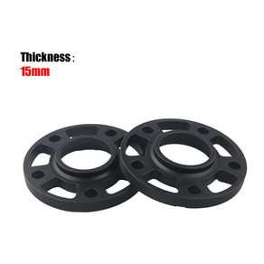 허브스페이스 휠 BMW 호환 E/F-시리즈 12/15/20mm 스페이서 어댑터 PCD 5x120 CB 72.56mm 5-매트 카펫 매트 러그 자동차용 2개/세트 알루미늄 6061-