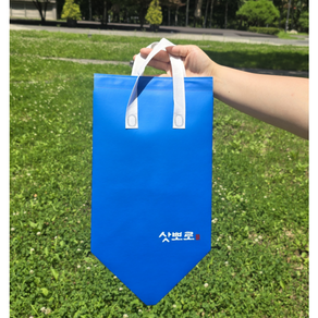 케이패킹 일회용 은박 보온 보냉백 벨크로