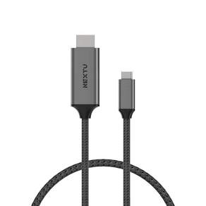 NEXTU 케내치 3702TCH-4K USB C타입 to HDMI 미러링 케이블 2m