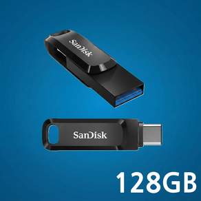 샌디스크 스마트폰 듀얼 C타입 OTG 스윙 블랙 USB 3.2 메모리 C3